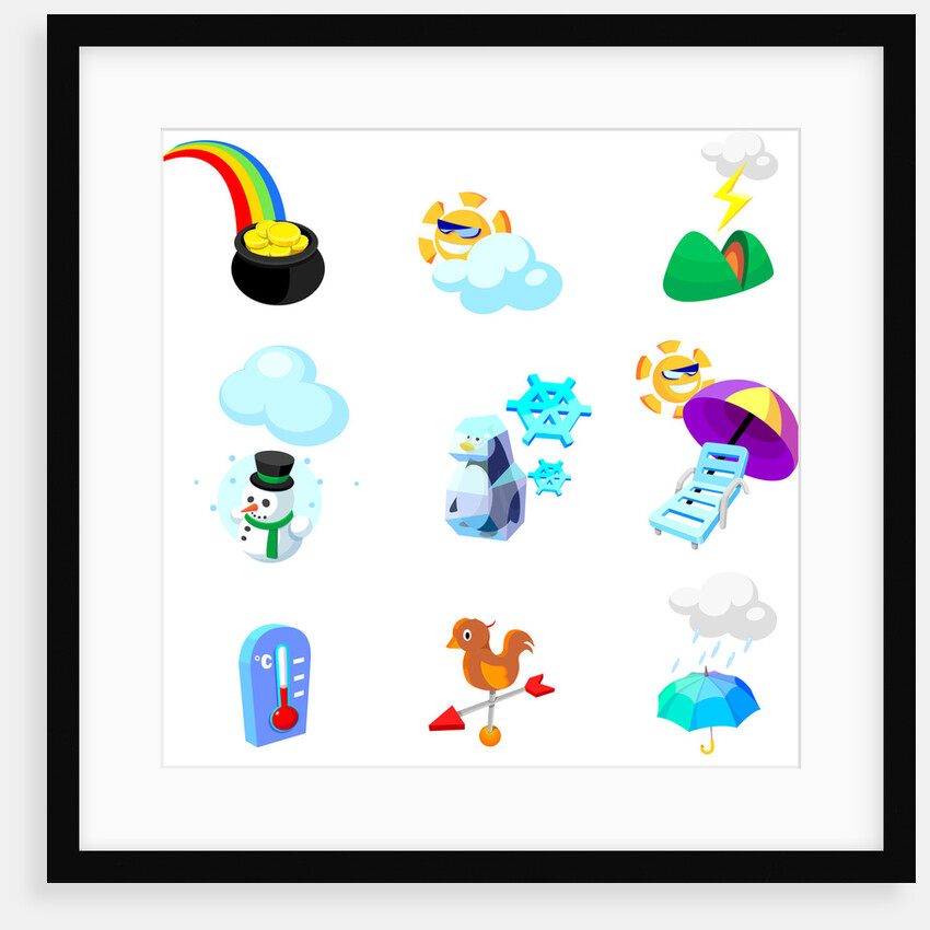 Different seasons in a year by Anonymous