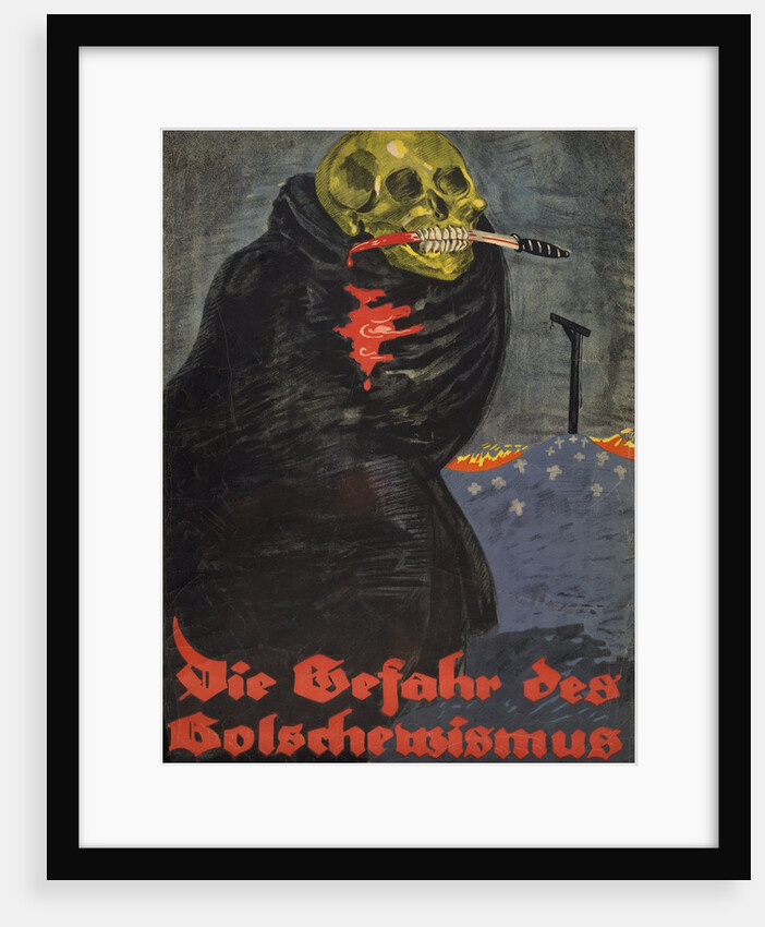 Anti-Bolshevism poster by Rudi Feld