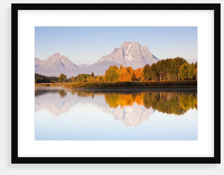 Sunrise on Snake River at Oxbow Bend by Anonymous