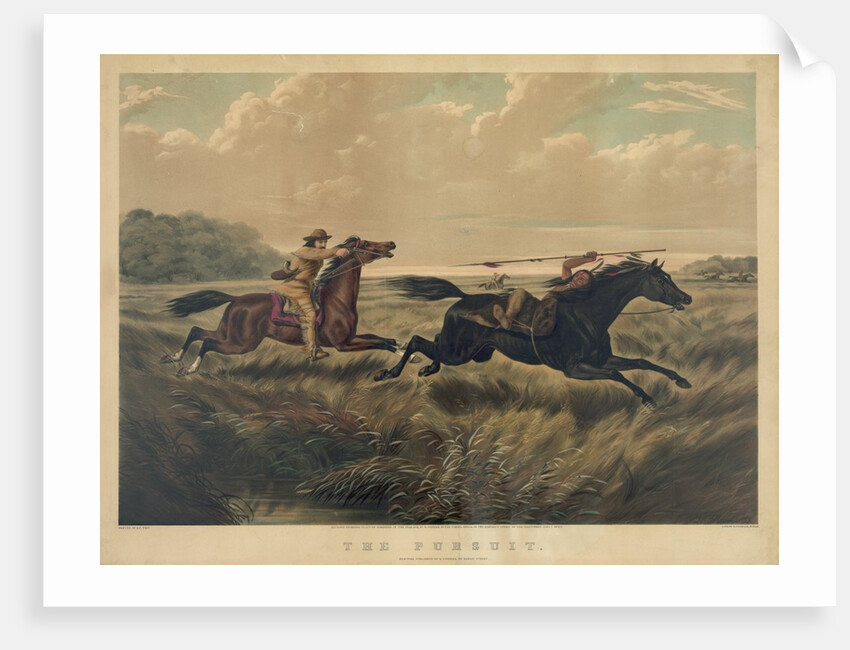 The Pursuit by Currier & Ives
