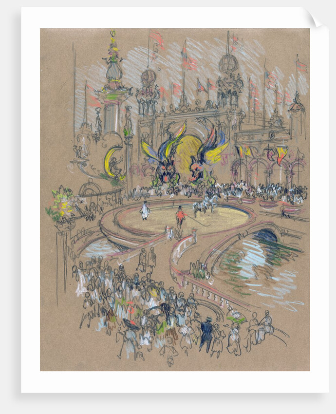 Coney Island by Joseph Pennell