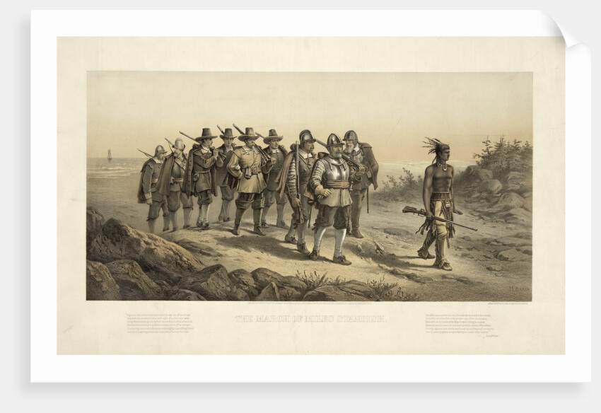 The March of Miles Standish by Anonymous