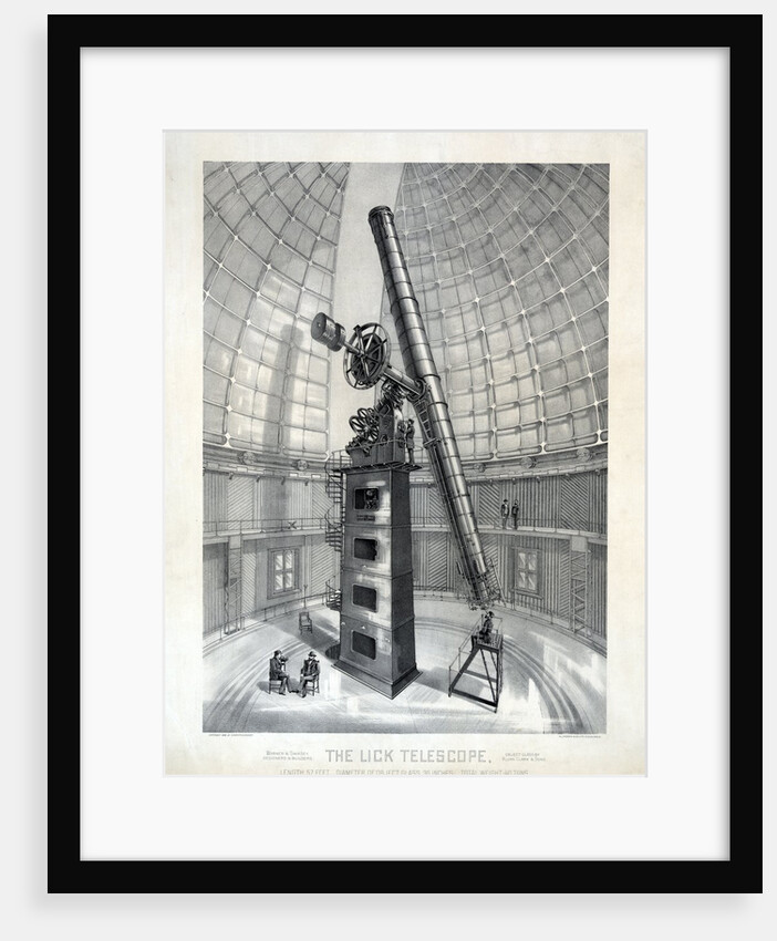 The James Lick telescope by Anonymous