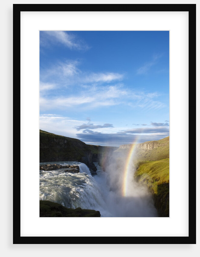 Gullfoss Waterfall, Iceland by Anonymous