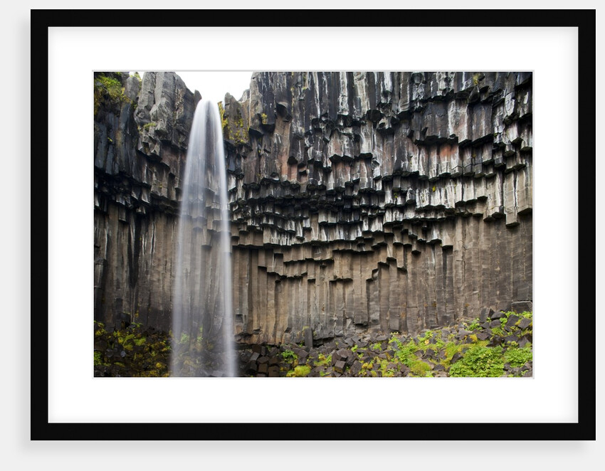 Svartifoss Waterfall, Skaftafell National Park, Iceland by Anonymous