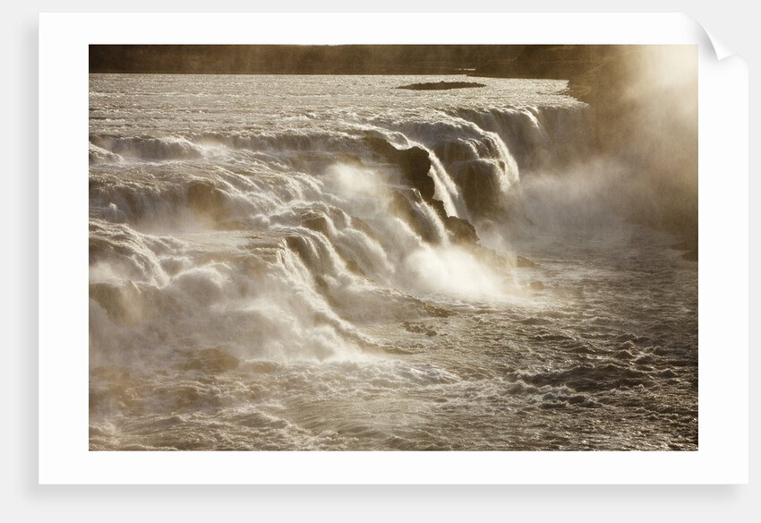Gullfoss Waterfall, Iceland by Anonymous