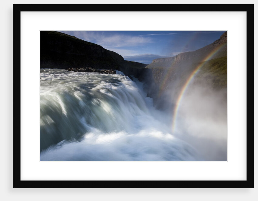 Gullfoss Waterfall, Iceland by Anonymous