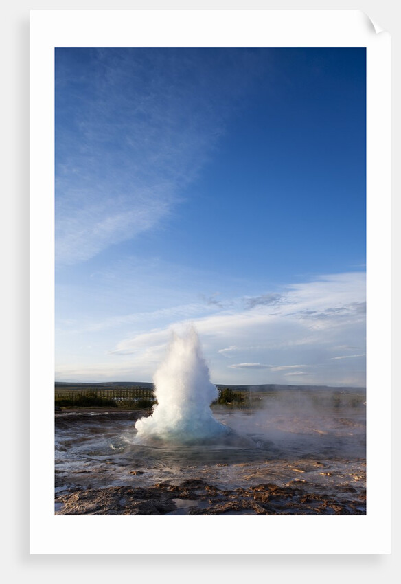 Strokkur Geyser, Geysir, Iceland by Anonymous