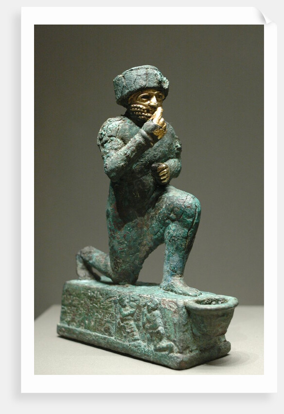 Statuette of worshipper of Larsa by Anonymous