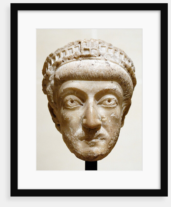 Bust of Byzantine Empreror Theodosius II by Anonymous