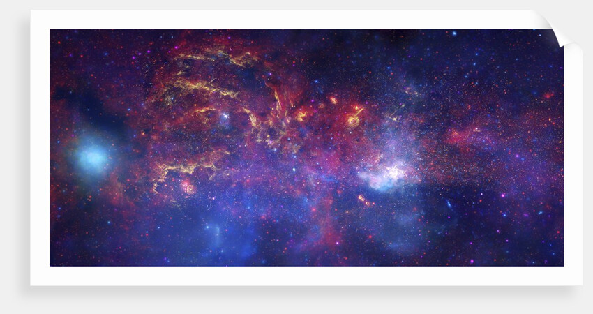 Central Region of the Milky Way Galaxy by Anonymous