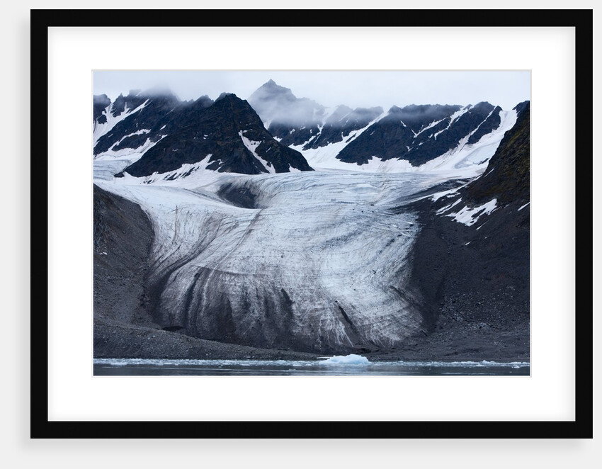 Glacier, Spitsbergen Island, Svalbard, Norway by Anonymous