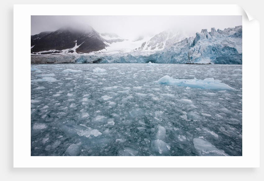 Glacier, Spitsbergen Island, Svalbard, Norway by Anonymous