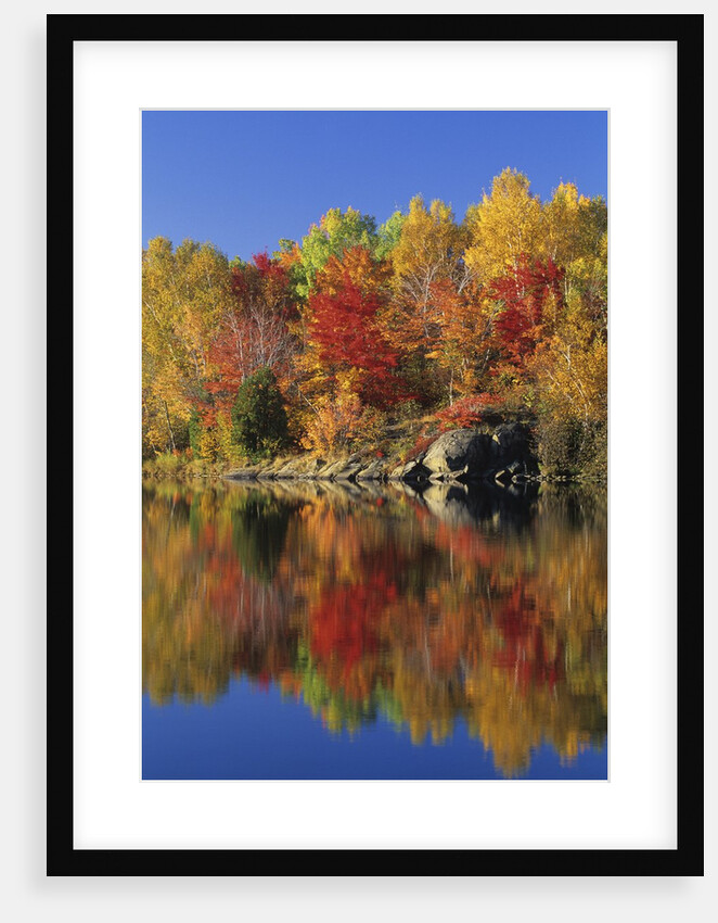 Simon Lake Reflection, Naughton, Ontario, Canada by Anonymous