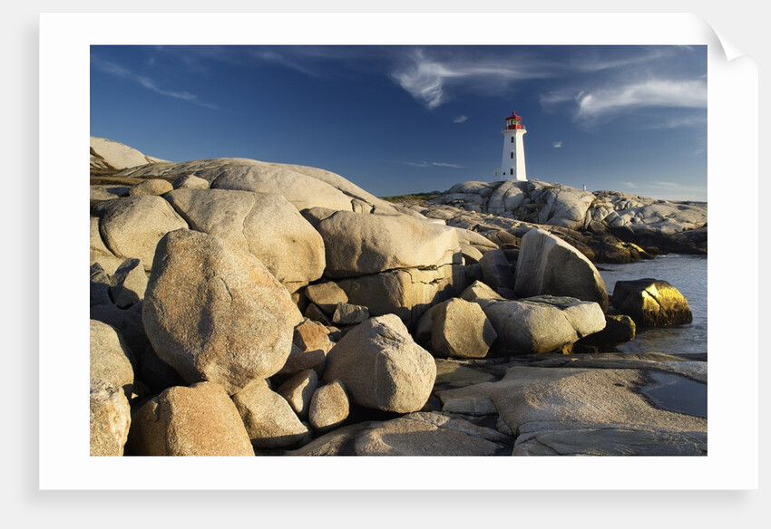 Peggy's Cove Lighthouse Nova Scotia, Canada. by Anonymous