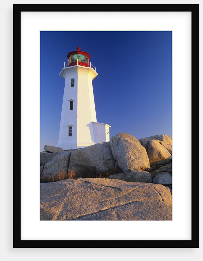 Peggy's Cove Lighthouse, Peggy's Cove, Nova Scotia, Canada by Anonymous