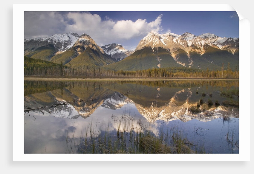 Mt. Vaux and Chancellor Peak, Yoho National Park, British Columbia, Canada by Anonymous