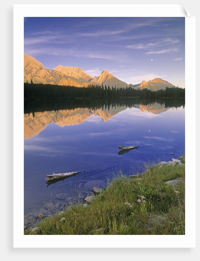 Spillway Lake and the Opal Range, Peter Lougheed Provincial Park, Kananaskis Country, Alberta, Canada by Anonymous