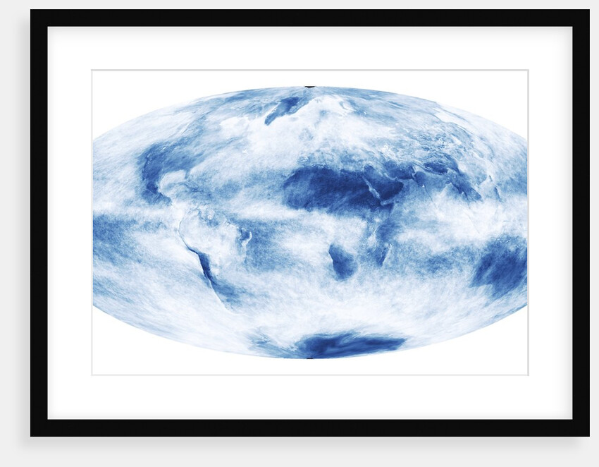 Cloud Cover over the Earth by Anonymous
