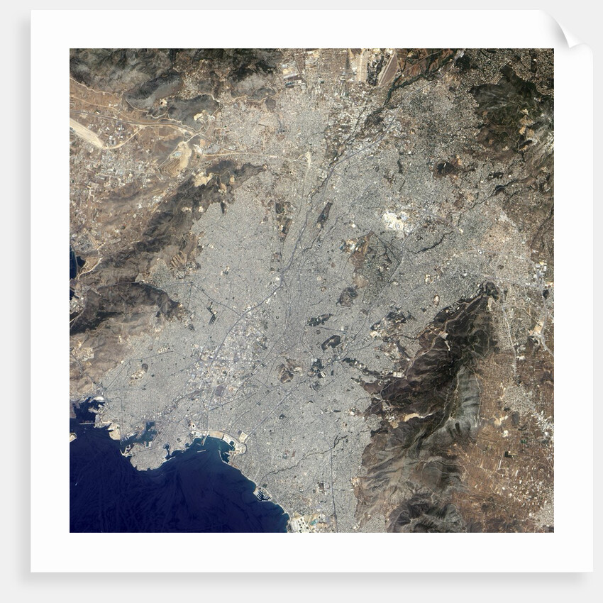 The City of Athens Greece by Anonymous