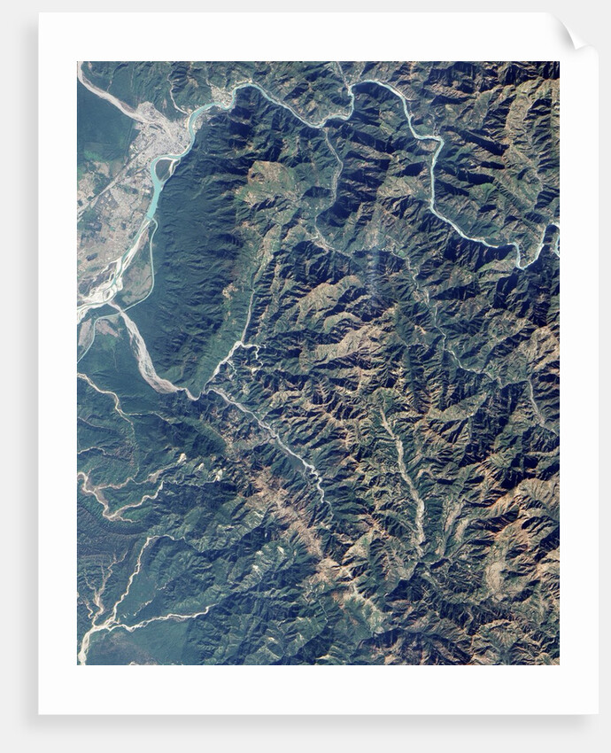 Rajaji National Park Along the Ganges River in India by Anonymous