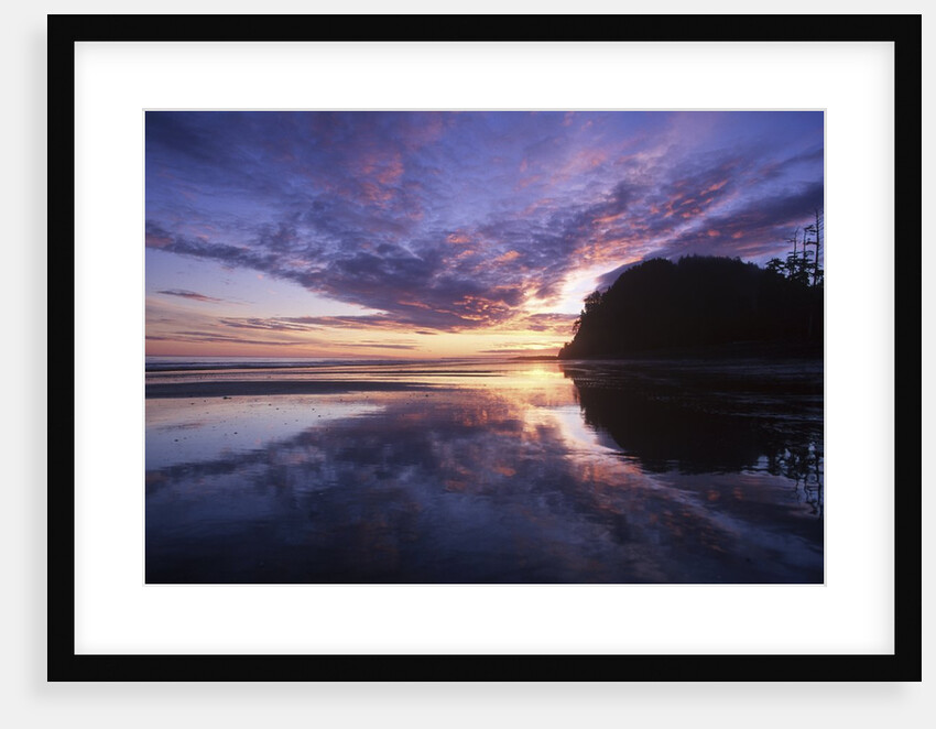 Queen Charlotte Islands, (Haida Gwaii), Tow Hill on Graham Island at Dawn, British Columbia, Canada. by Anonymous