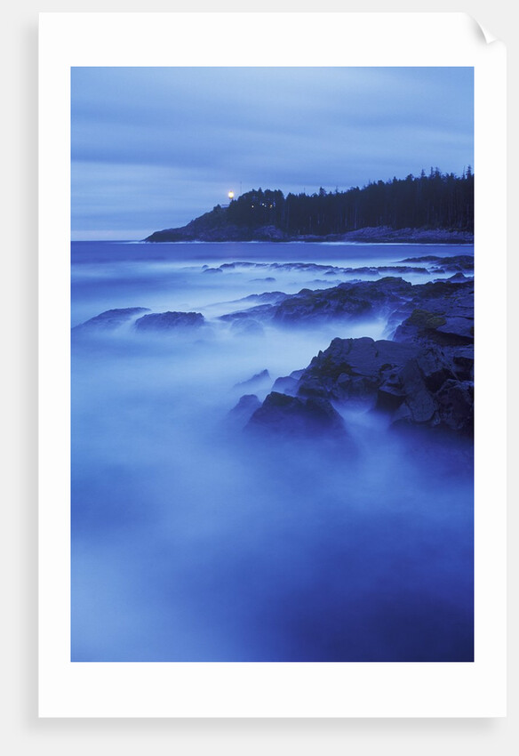 Langara Lighthouse, Langara Islands, Queen Charlotte Islands, British Columbia, Canada. by Corbis