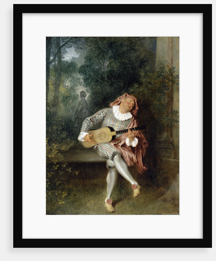 Mezzetin by Jean-Antoine Watteau