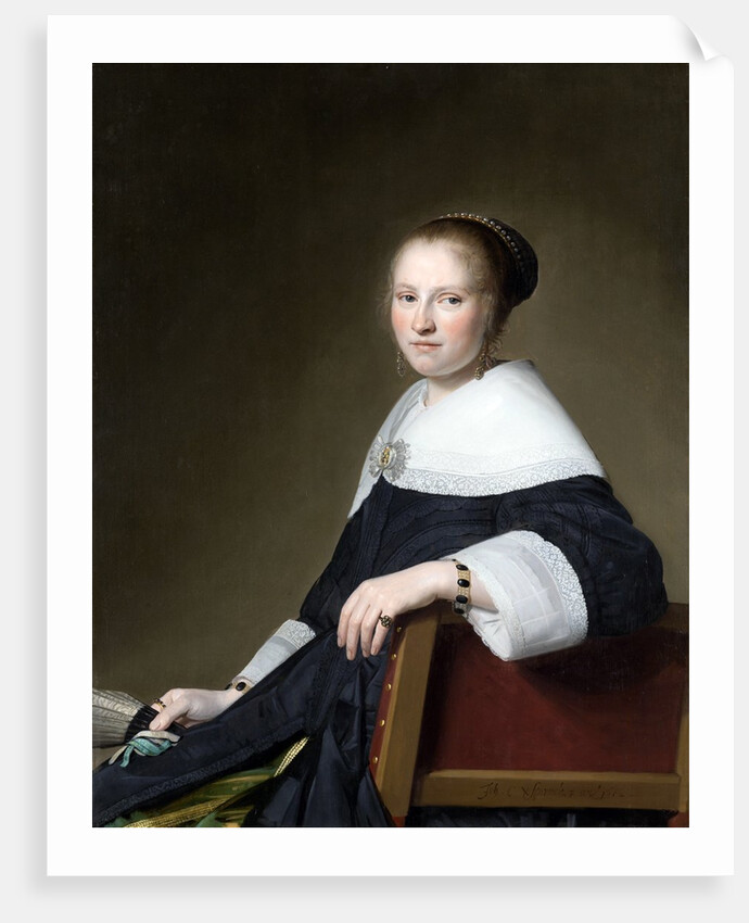 Maria van Strijp by Jan Verspronck