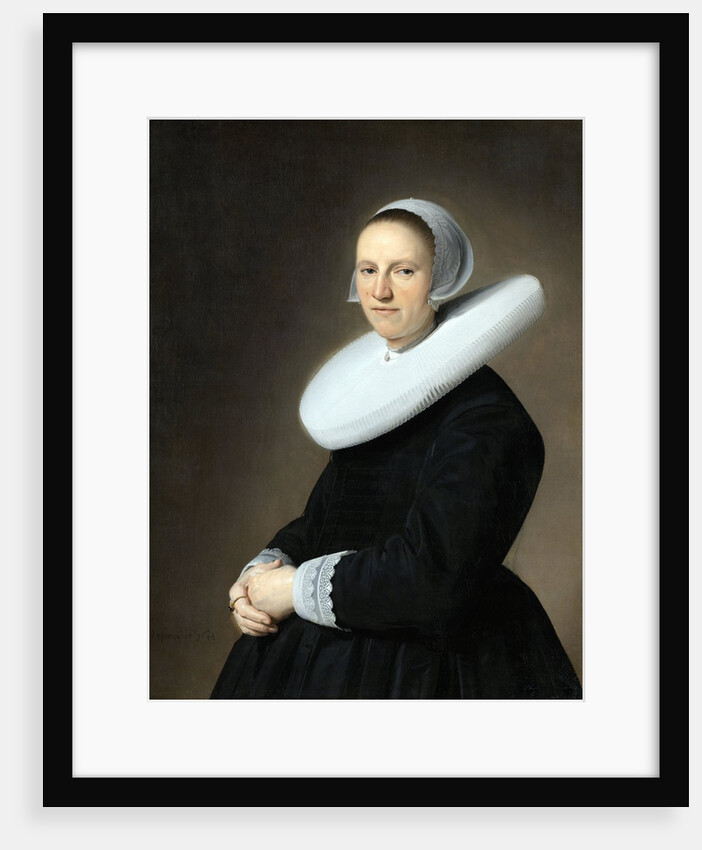 Portrait of Adriana Croes by Jan Verspronck