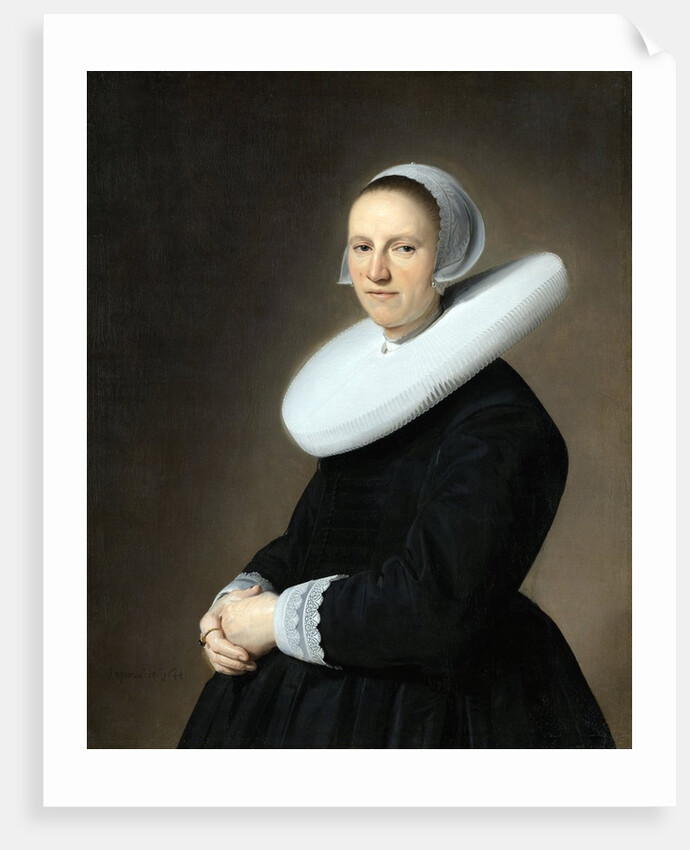 Portrait of Adriana Croes by Jan Verspronck