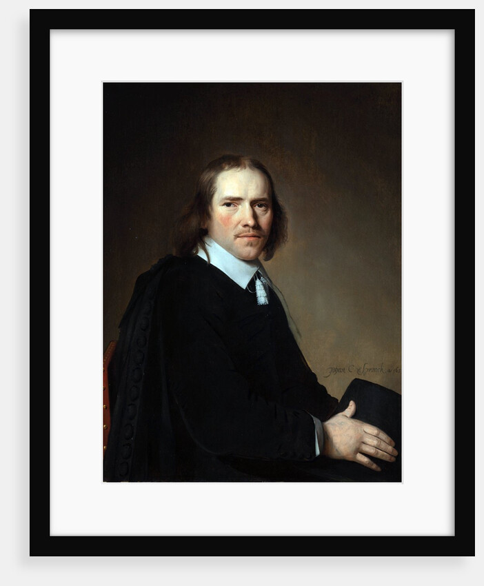 Portrait of Dirck, Johannes or Jacobus Wallis by Jan Verspronck