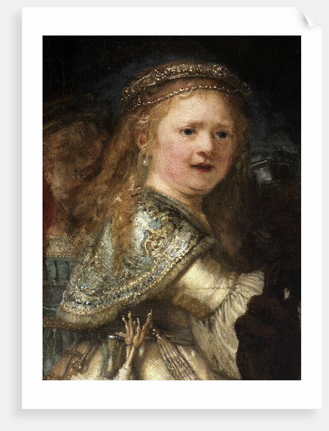 Detail of The Company of Frans Banning Cocq and Willem van Ruytenburch by Rembrandt van Rijn