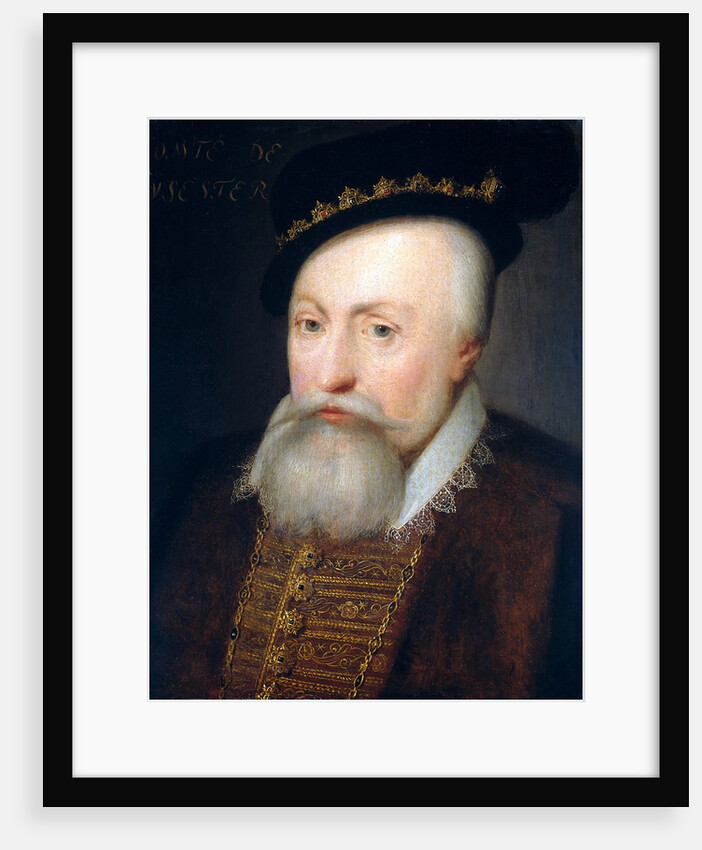 Portrait of Robert Dudley, Earl of Leicester by the Workshop of Jan Antonisz. van Ravesteyn by Anonymous