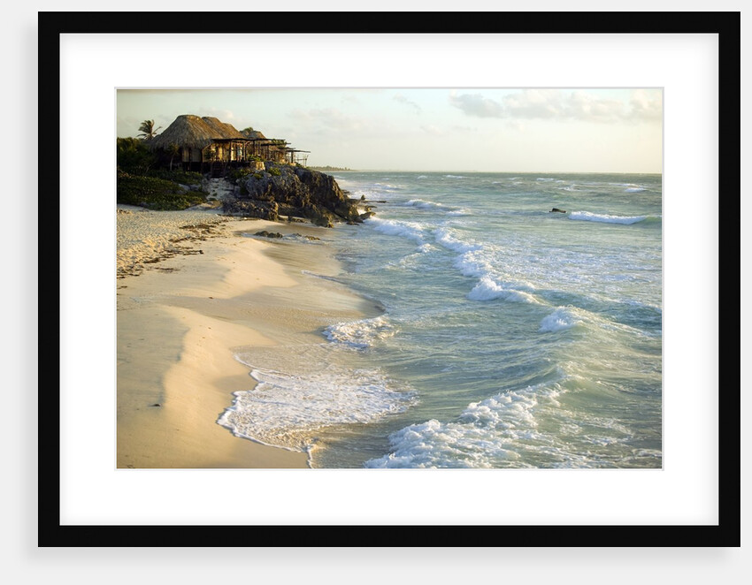 Resort Hut on the Coastline, Overlooking the Beach, Mexico by Anonymous