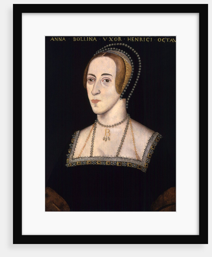 Anonymous portrait of Anne Boleyn by Anonymous