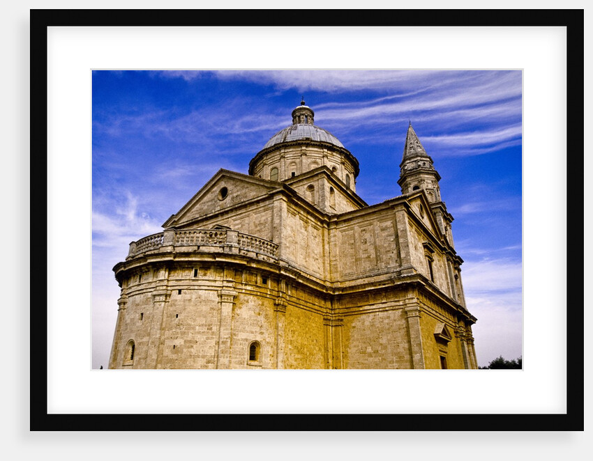 San Biagio Temple at Montepulciano by Anonymous