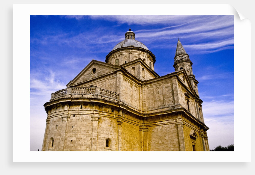 San Biagio Temple at Montepulciano by Anonymous