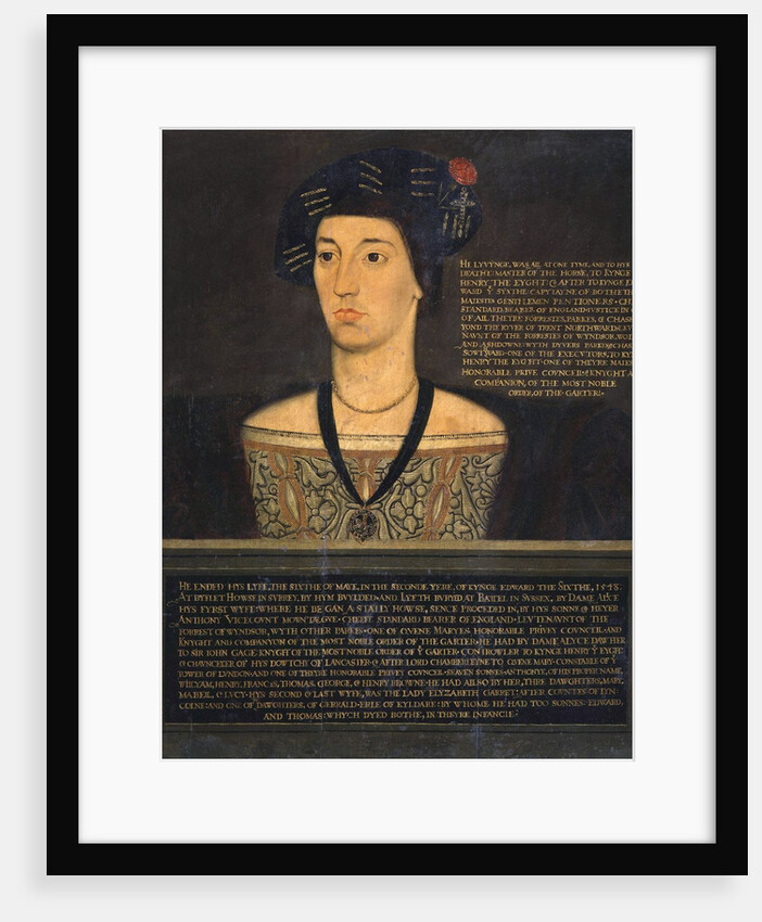 Anonymous portrait of Sir Anthony Browne by Anonymous