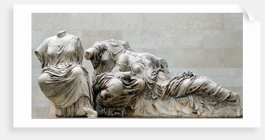 Leto, Artemis and Aphrodite from Parthenon east pediment by Anonymous