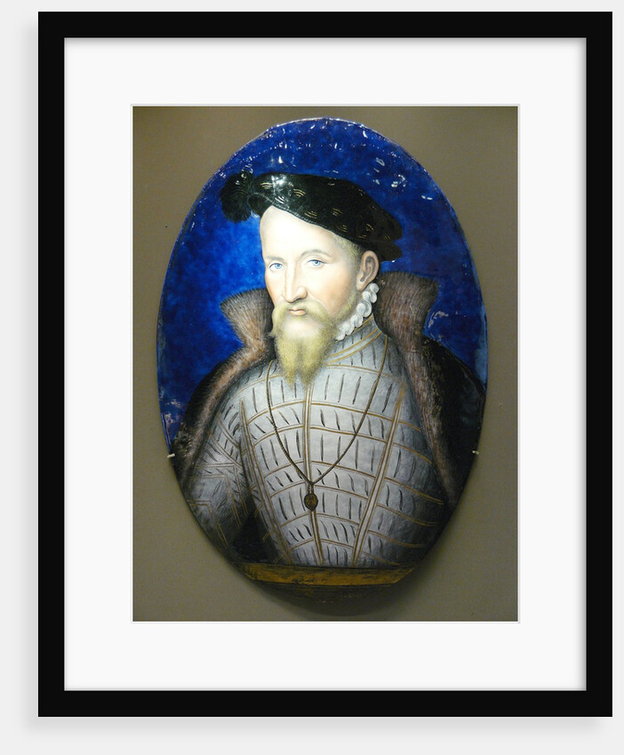 Portrait of Henry II by Leonard Limosin