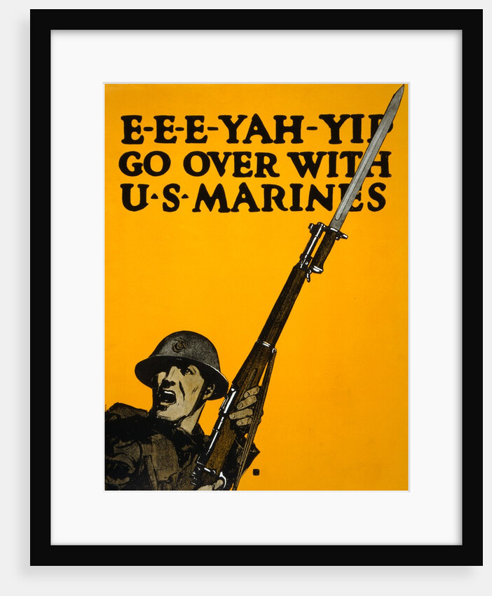 E-e-e-yah-yip Go Over with U.S. Marines by Charles Buckles
