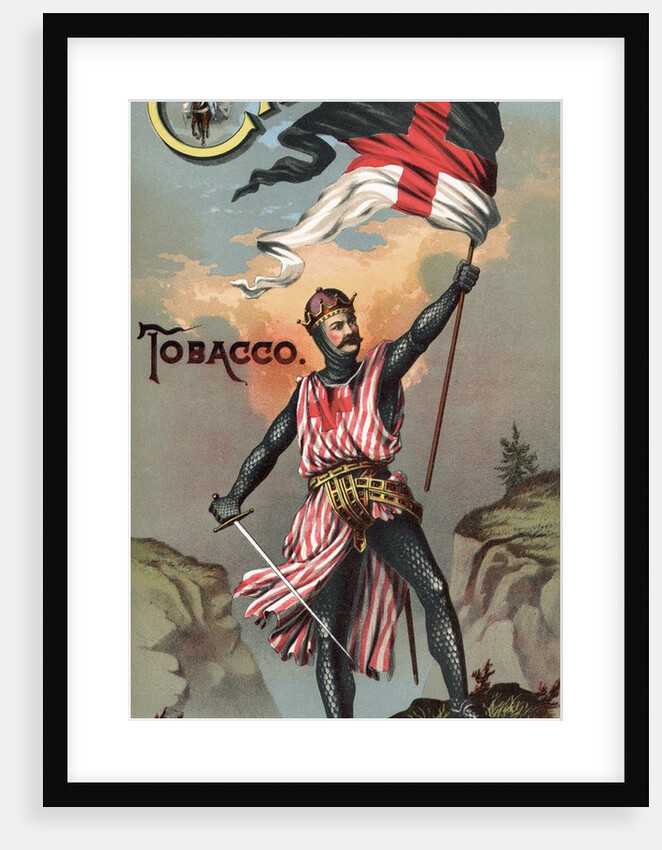 Advertisement for Crusader brand tobacco by Anonymous