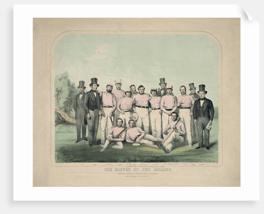 The Eleven of New England by Anonymous