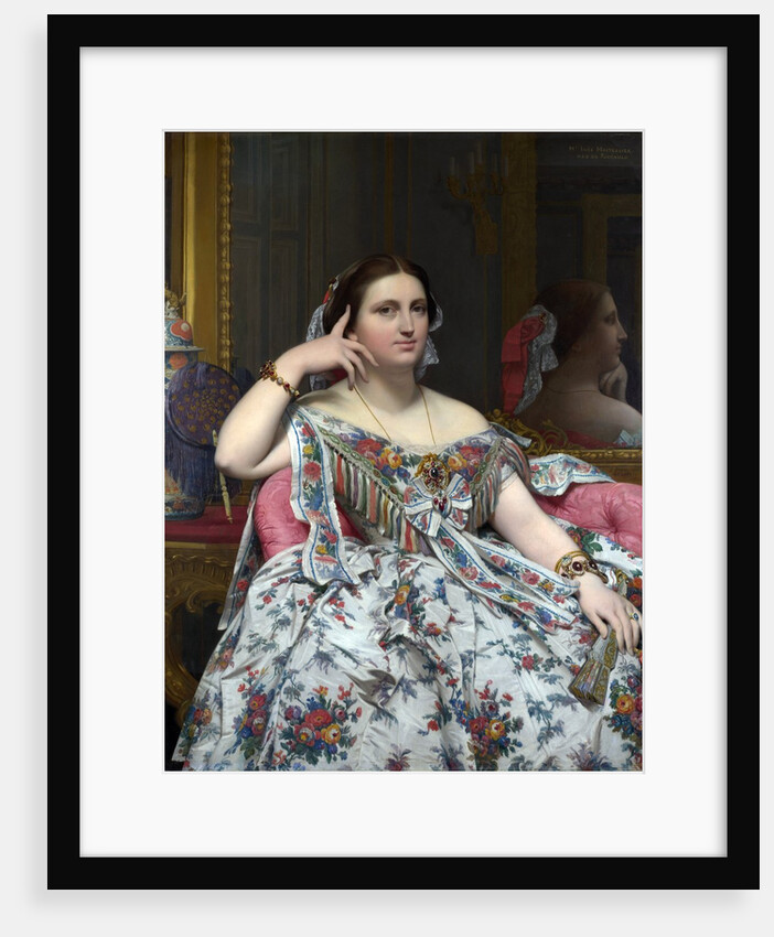 Madame Moitessier by Jean-Auguste-Dominique Ingres