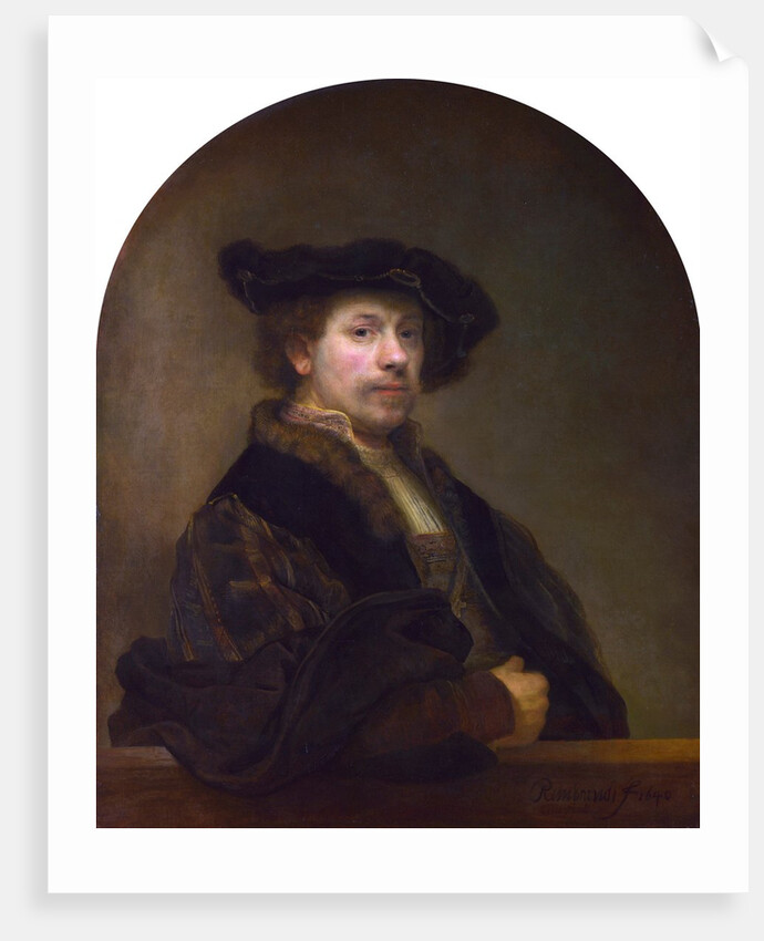 Self Portrait at the Age of 34 by Rembrandt van Rijn
