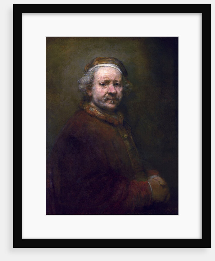 Self Portrait at the Age of 63 by Rembrandt van Rijn