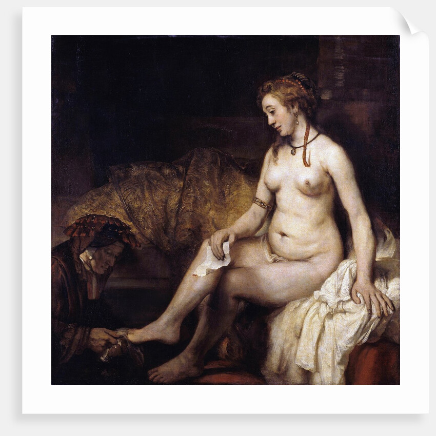 Bathsheba with David's Letter by Rembrandt van Rijn