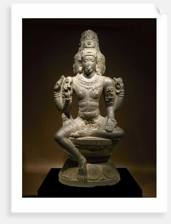 Sculpture of Shiva by Anonymous