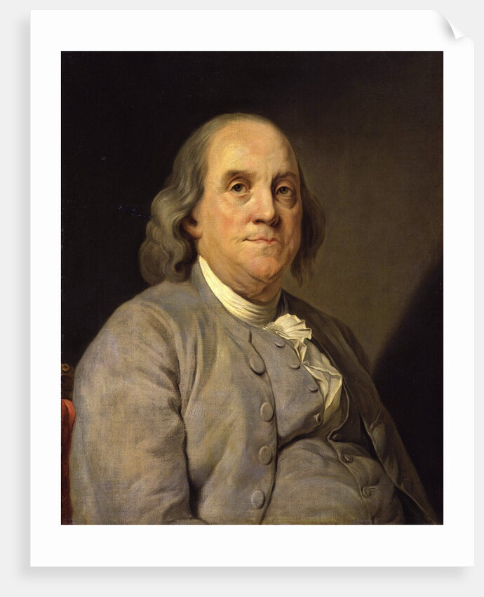 Benjamin Franklin by Joseph Siffred Duplessis